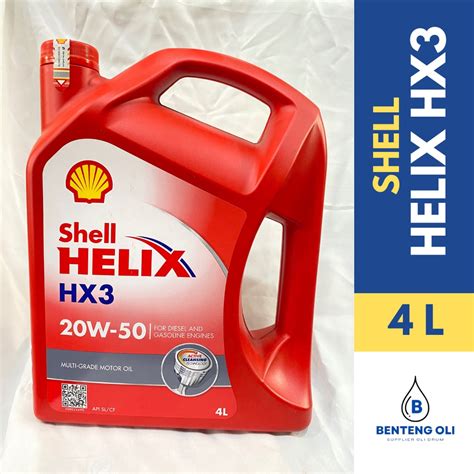 Shell Helix HX3 20W.